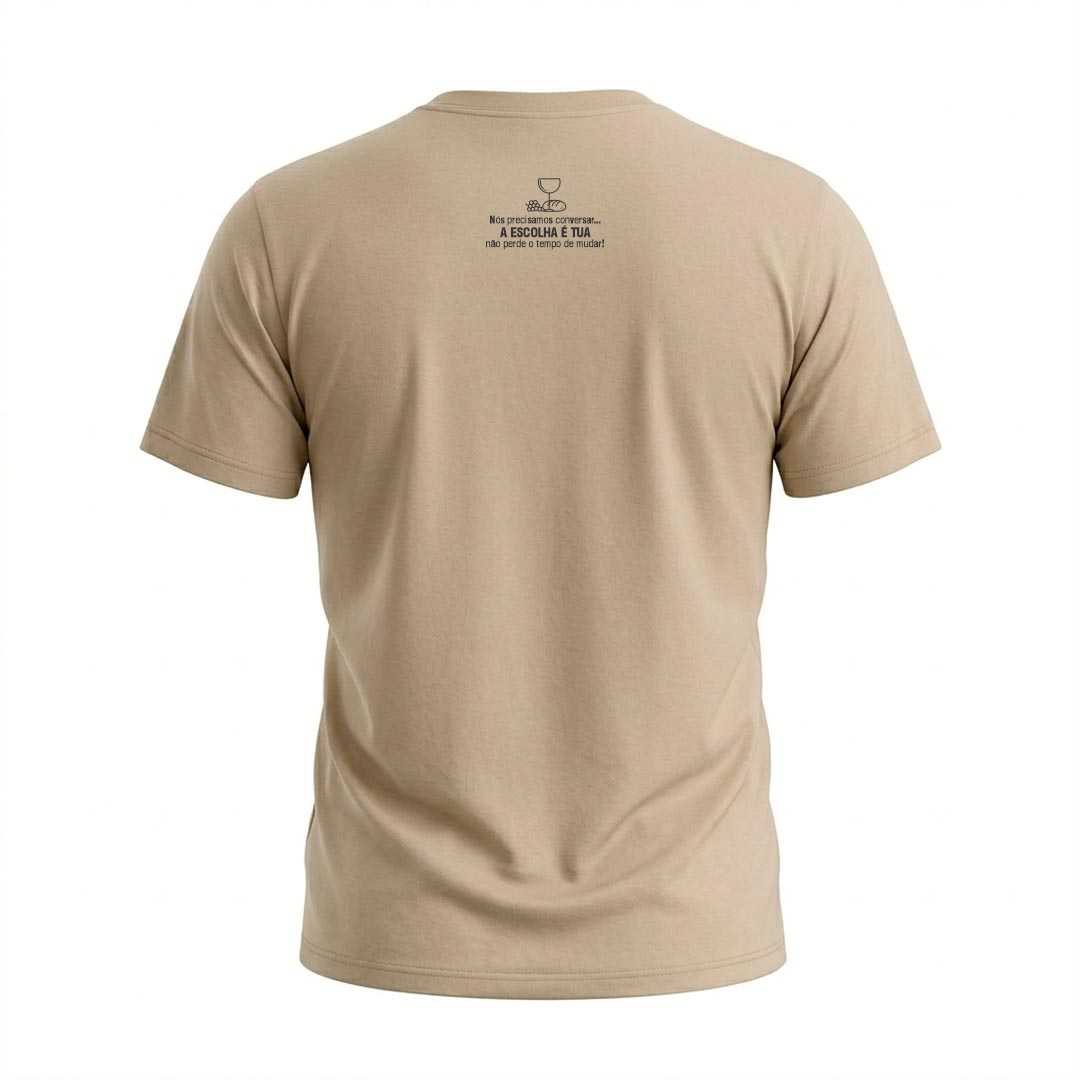 Camiseta Masculina Creia em Deus e em mim também Coleção Jesus - Imagem 8