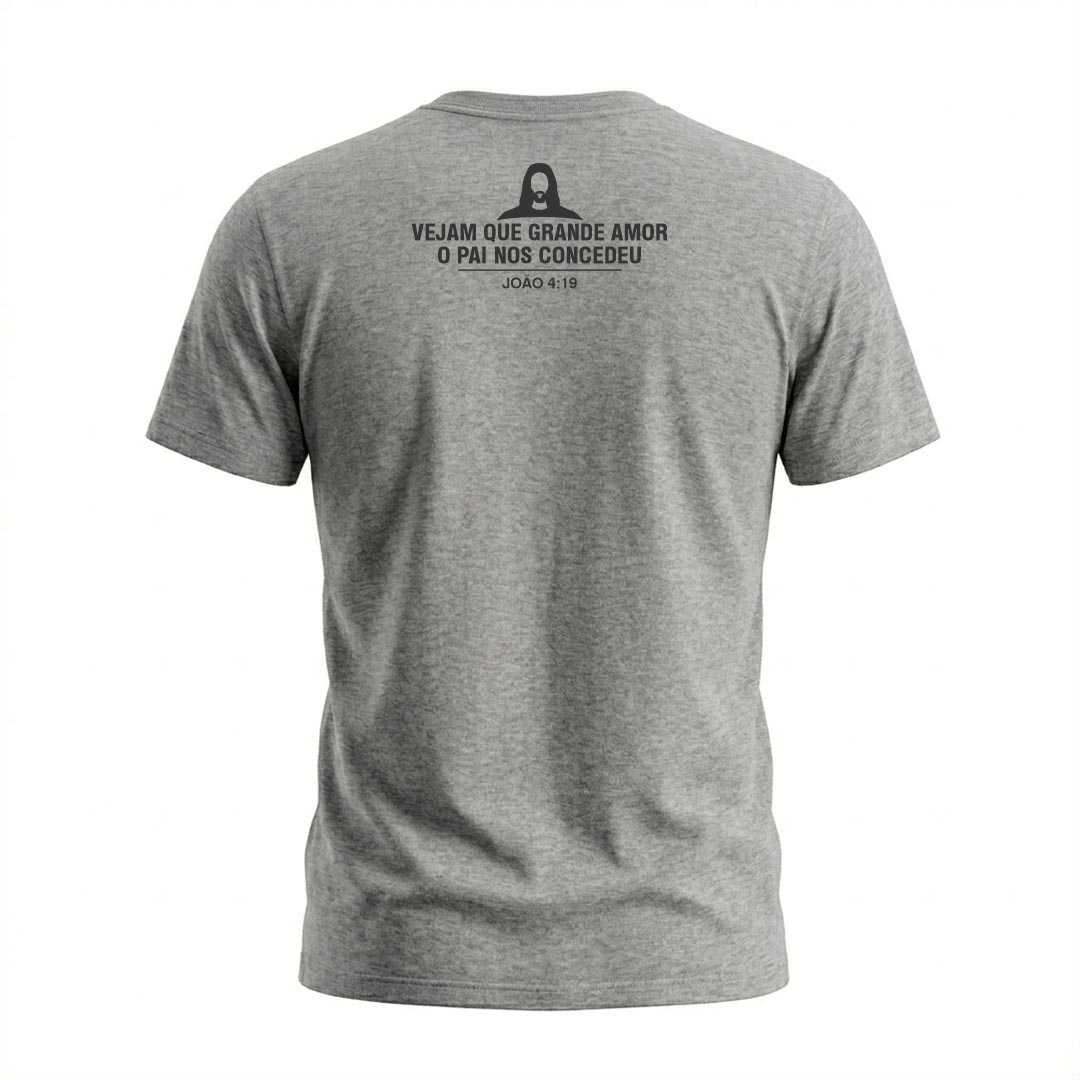 Camiseta Masculina Jesus O Amor Que O Mundo Não Me Dá Coleção Jesus - Imagem 10