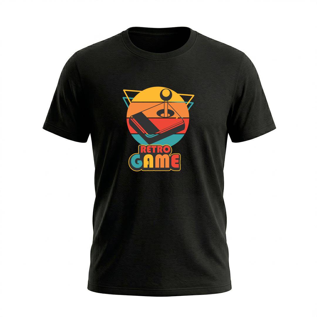 Camiseta Masculina Gaming Retro Fliperama | Cultura Geek e Nostalgia
