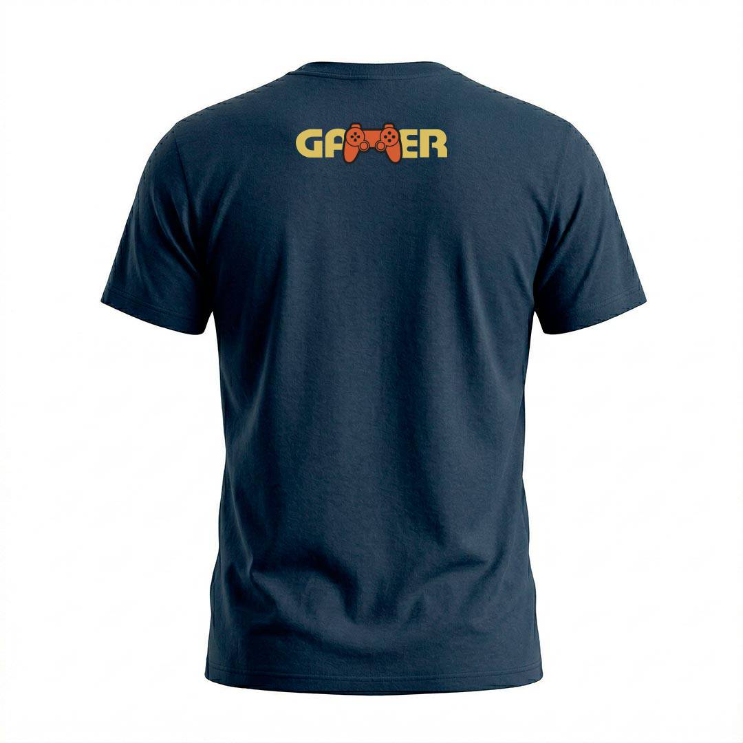 Camiseta Masculina Let's Play Now | Cultura Geek e Atitude Gamer - Imagem 6