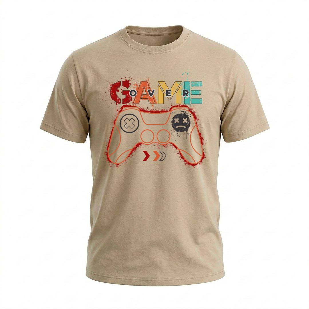 Camiseta Masculina Game Over Controller | Cultura Geek - Imagem 7