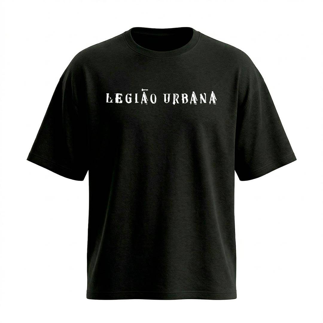 Camiseta Oversized Legião Urbana Omnia Vincit | Rock Nacional