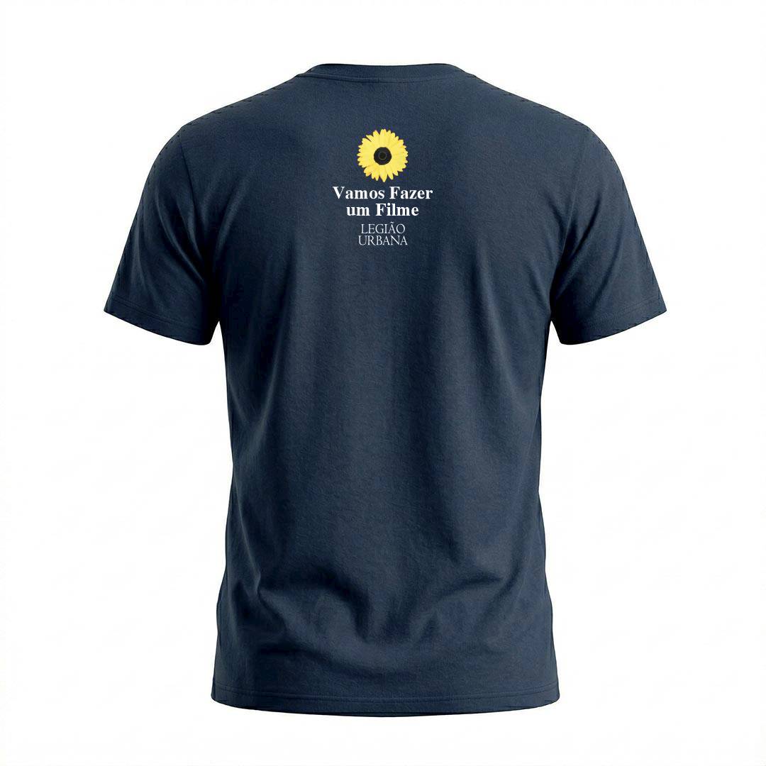 Camiseta Masculina Legião Urbana Te Ver É Uma Necessidade | Rock Nacional - Imagem 2