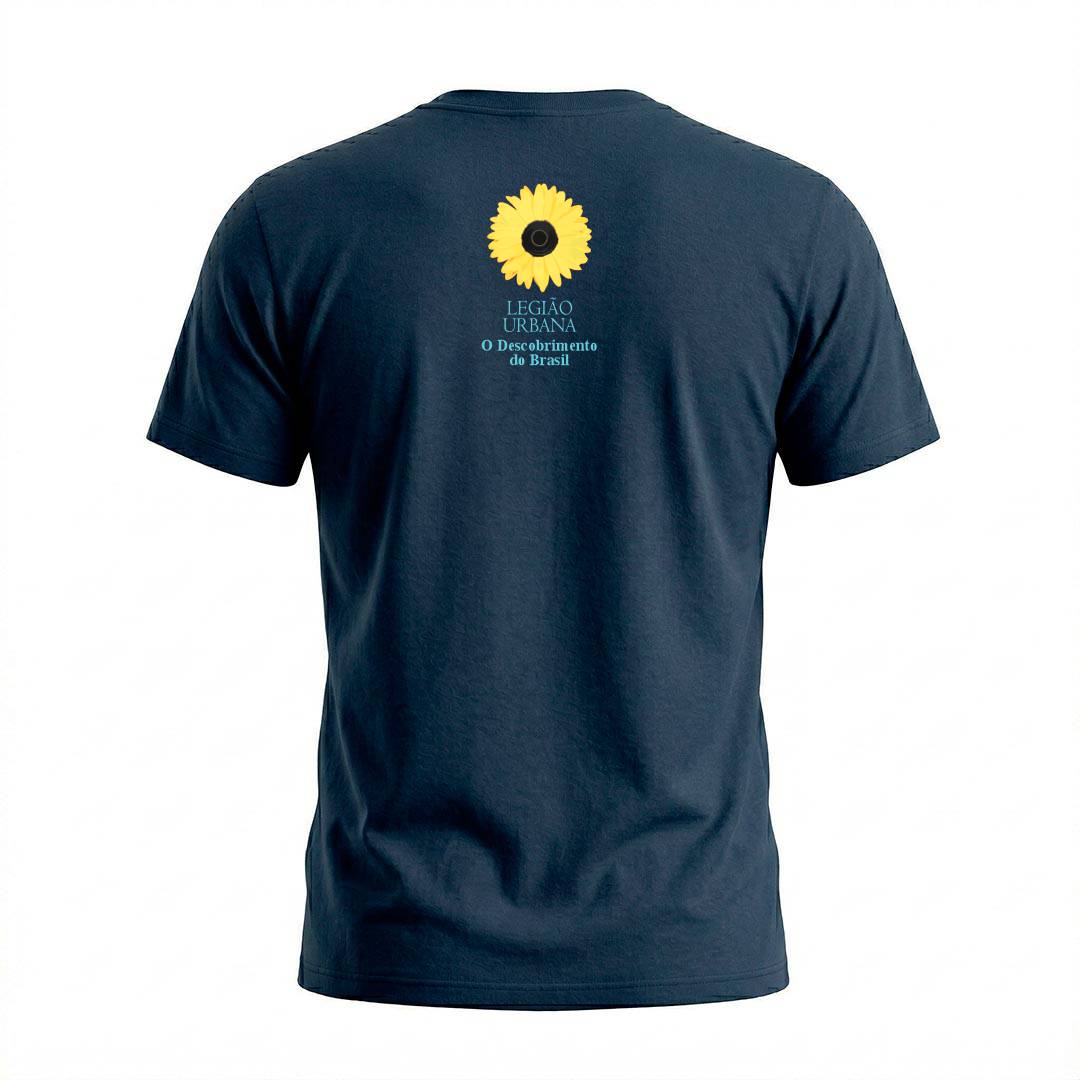 Camiseta Masculina Legião Urbana Vamos Fazer Um Filme | Rock Nacional - Imagem 8