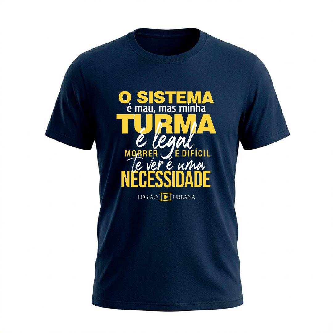 Camiseta Masculina Legião Urbana Vamos Fazer Um Filme | Rock Nacional - Imagem 7