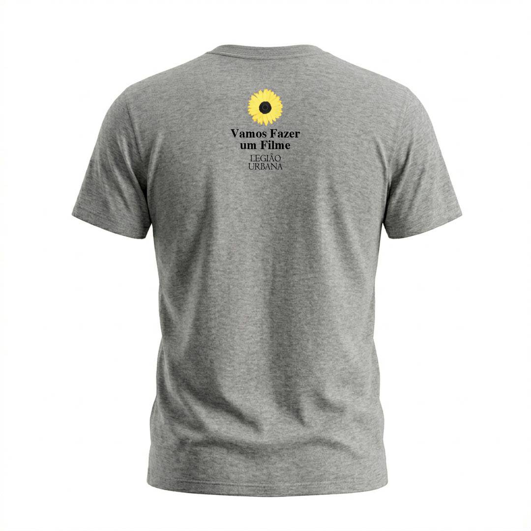 Camiseta Masculina Legião Urbana Te Ver É Uma Necessidade | Rock Nacional - Imagem 12