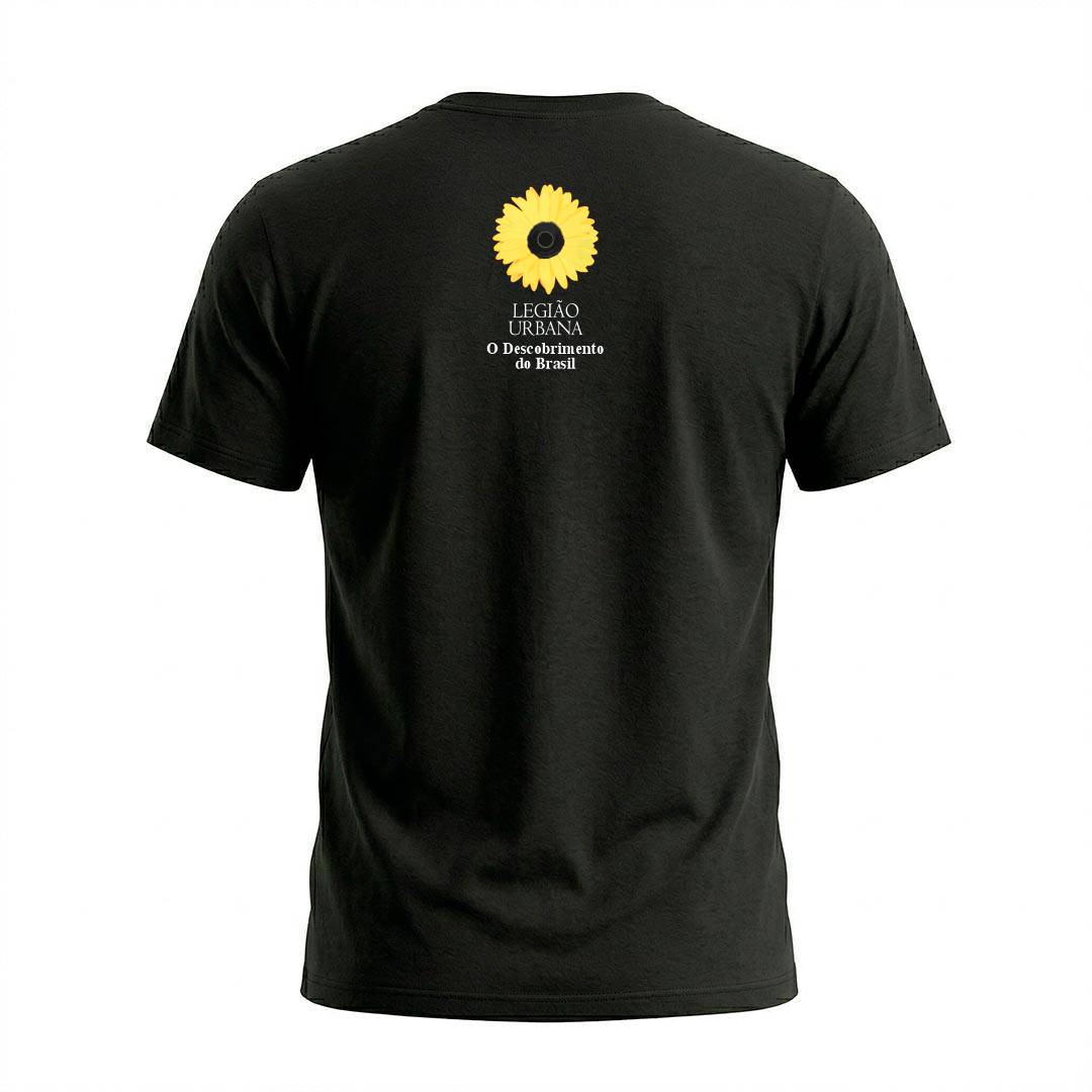 Camiseta Masculina Legião Urbana Vamos Fazer Um Filme | Rock Nacional - Imagem 4