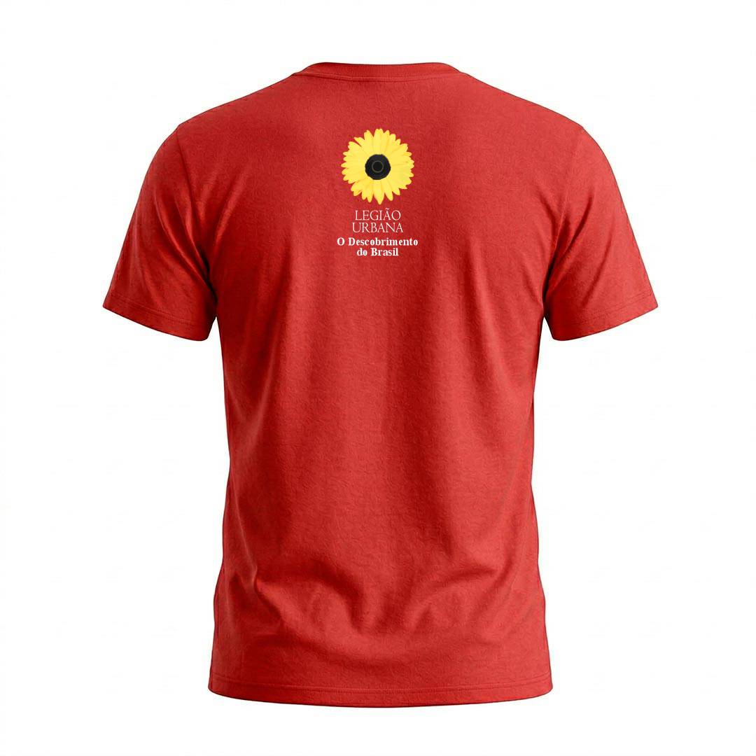 Camiseta Masculina Legião Urbana Vamos Fazer Um Filme | Rock Nacional - Imagem 2