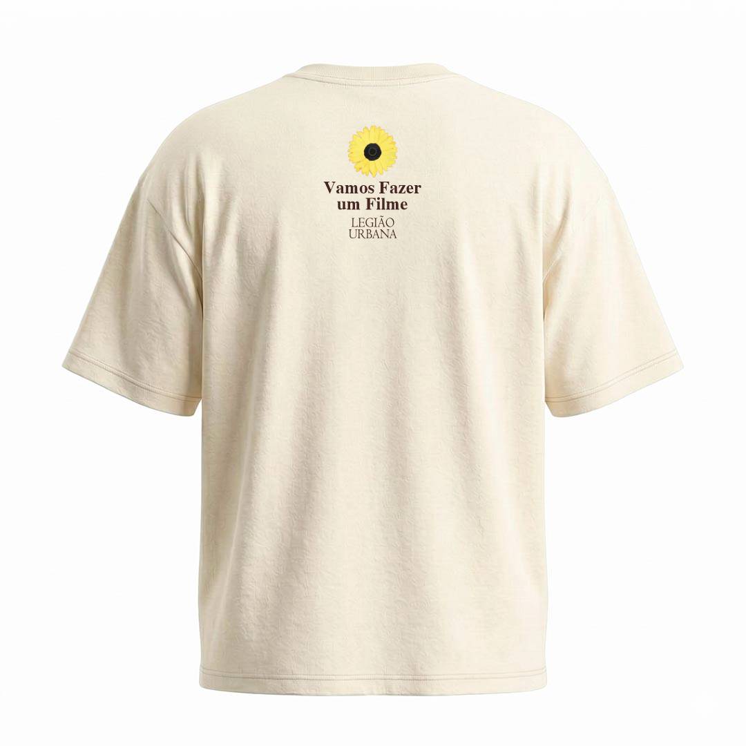 Camiseta Oversized Legião Urbana Te Ver É Uma Necessidade | Rock Nacional - Imagem 4