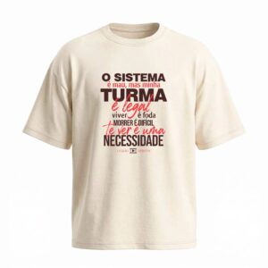 Camiseta Oversized Legião Urbana Vamos Fazer Um Filme | Rock Nacional