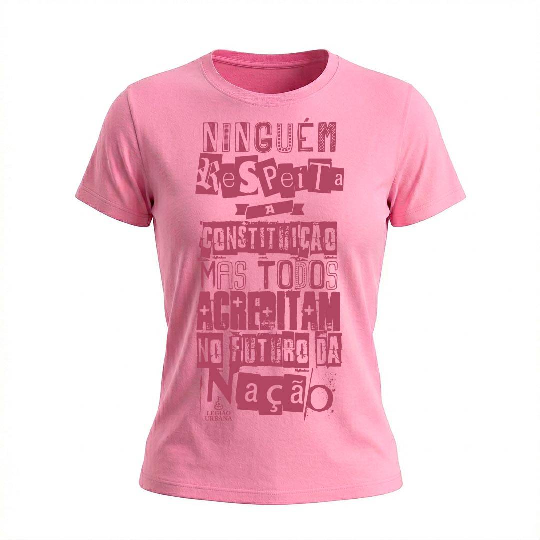 Baby Look Feminina Legião Urbana Que País É Este | Rock Nacional - Imagem 5