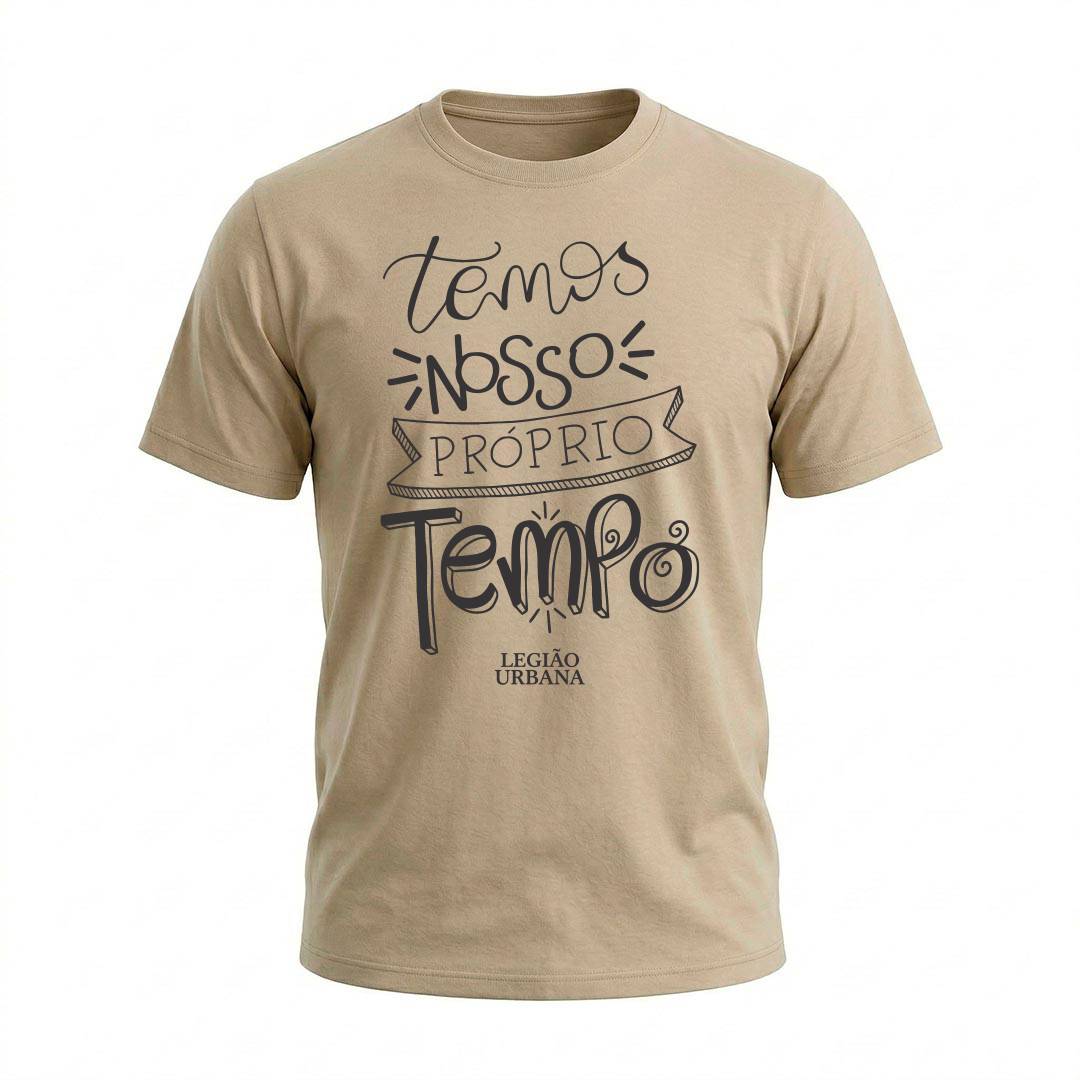 Camiseta Masculina Legião Urbana Temos Nosso Próprio Tempo | Rock Nacional - Imagem 7