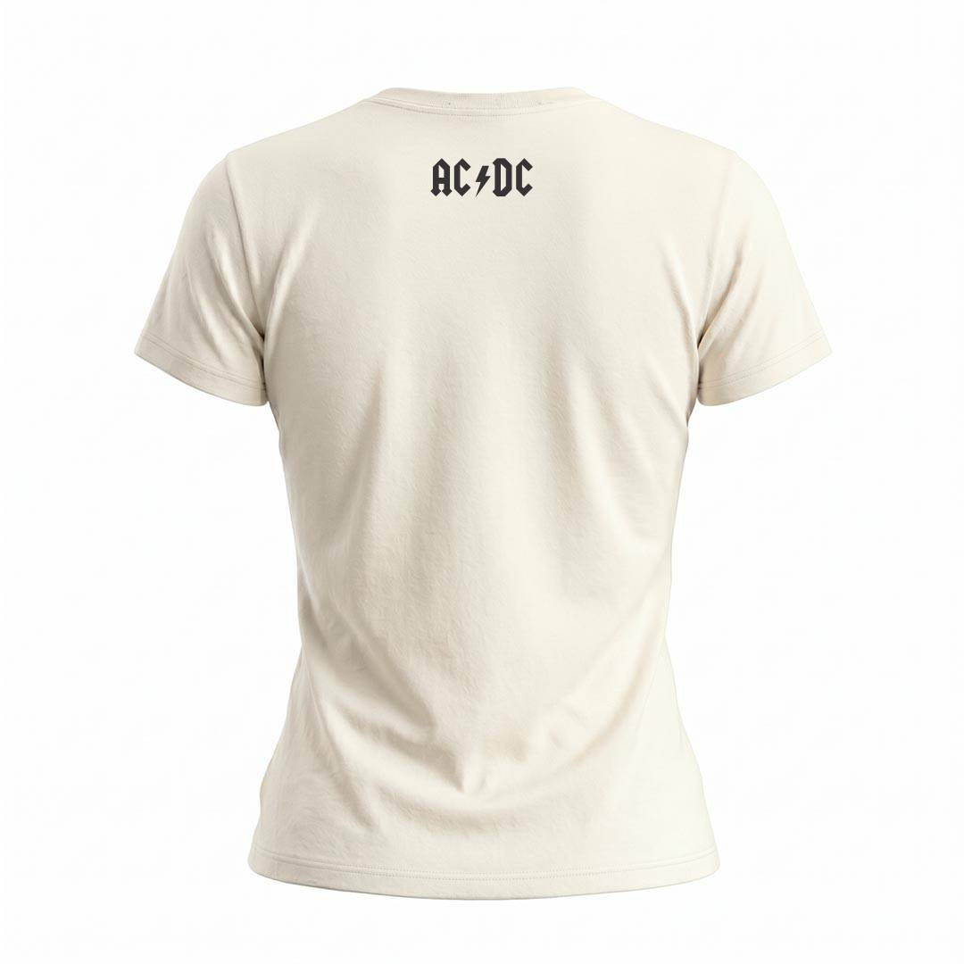 Baby Look Feminina AC/DC Rust | Rock Clássico - Imagem 4