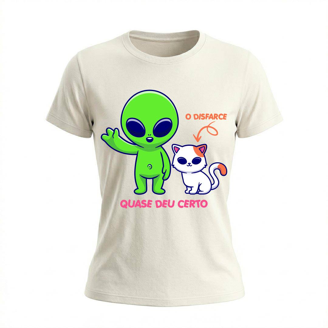 Baby Look Feminina Espécie Infiltrada | Cultura Geek e Humor - Imagem 5
