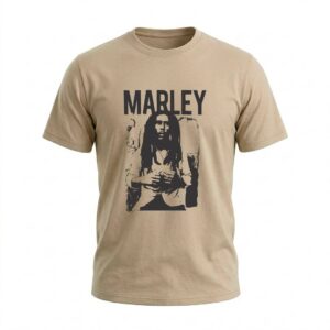 Camiseta Masculina Bob Marley Stencil | Reggae