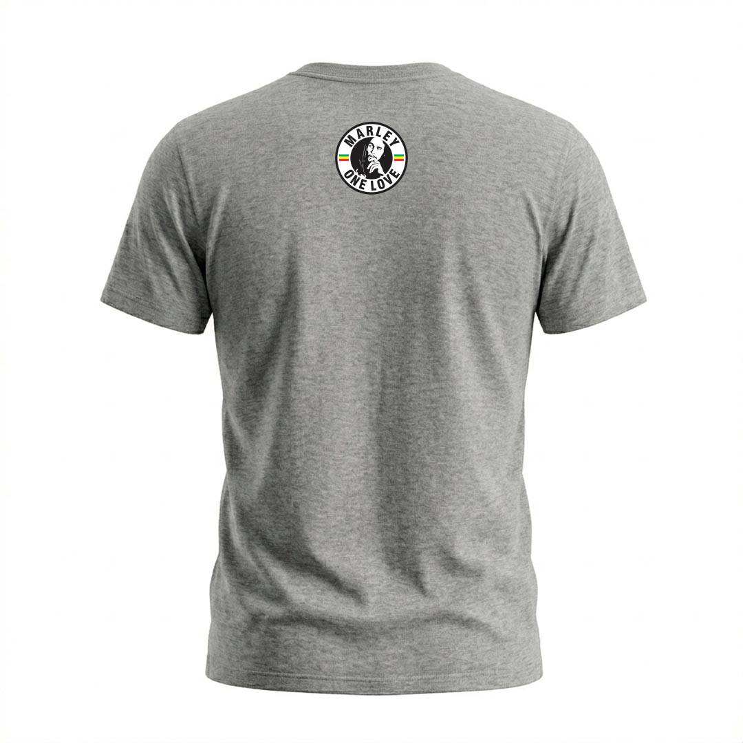 Camiseta Masculina Bob Marley Brush Colors | Reggae - Imagem 2