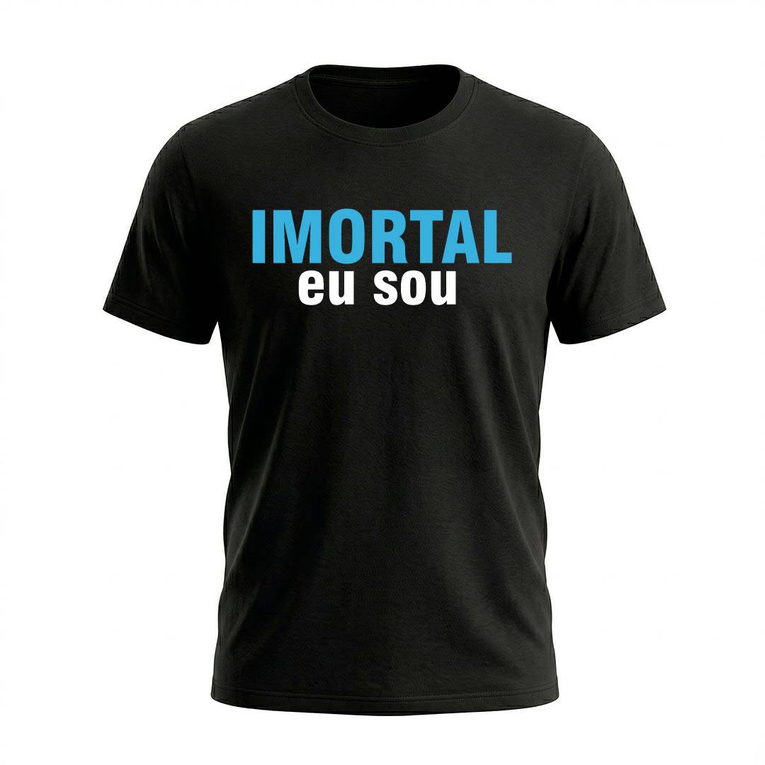 Camiseta Masculina Imortal Eu Sou | Torcida Grêmio