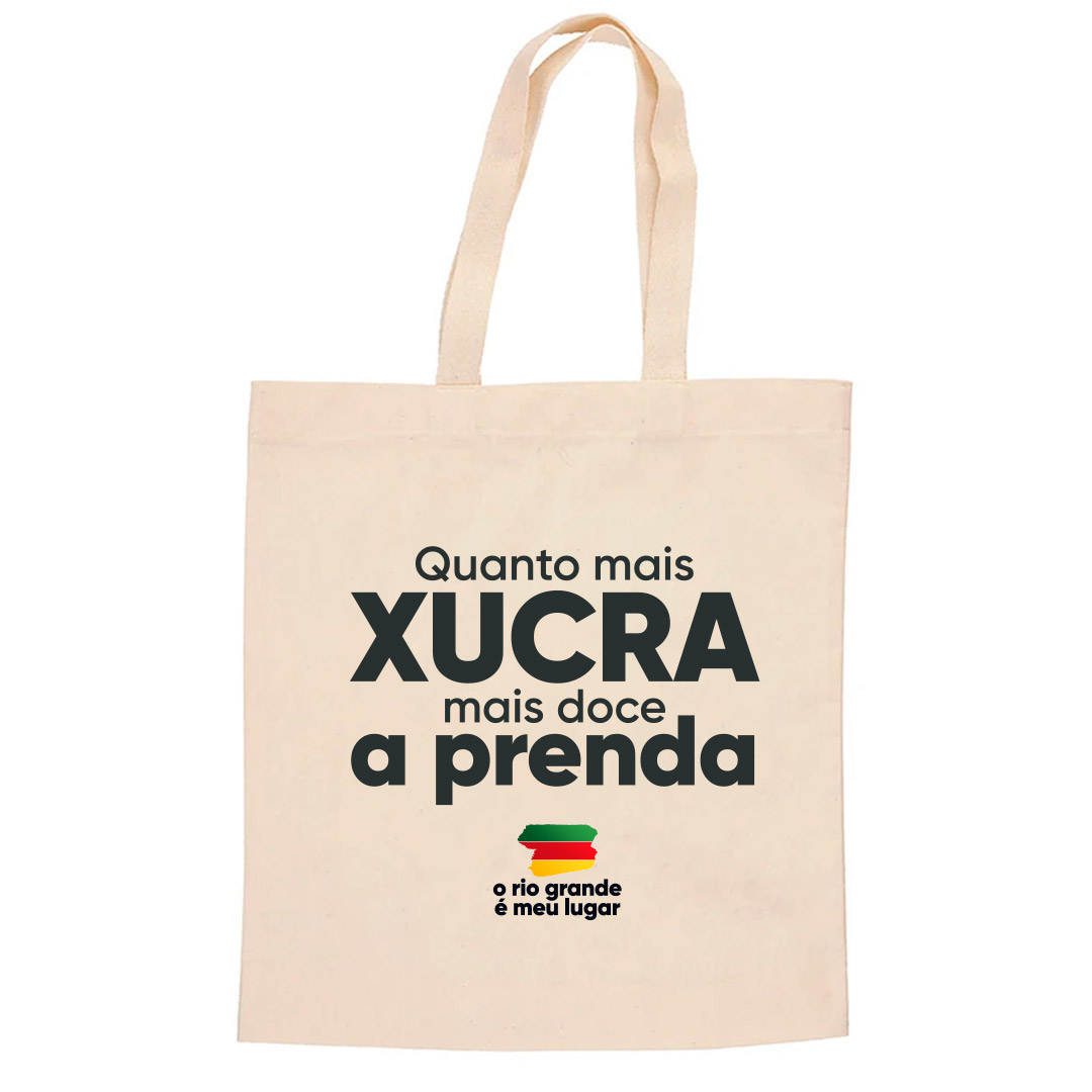 Ecobag Quanto Mais Xucra Mais Doce a Prenda | Sacola Ecológica Estampada - Imagem 3