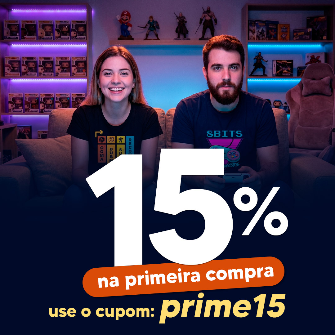 Ganhe 15% com o Cupom: prime15 Ganhe 15% com o Cupom: prime15