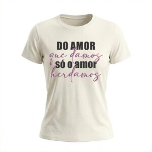 Baby Look Feminina Herança de Amor | Motivação e Inspiração