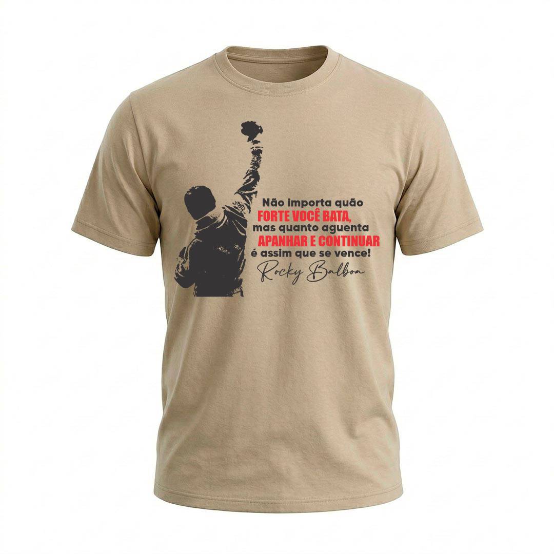 Camiseta Masculina Rocky Citação | Filmes - Imagem 7