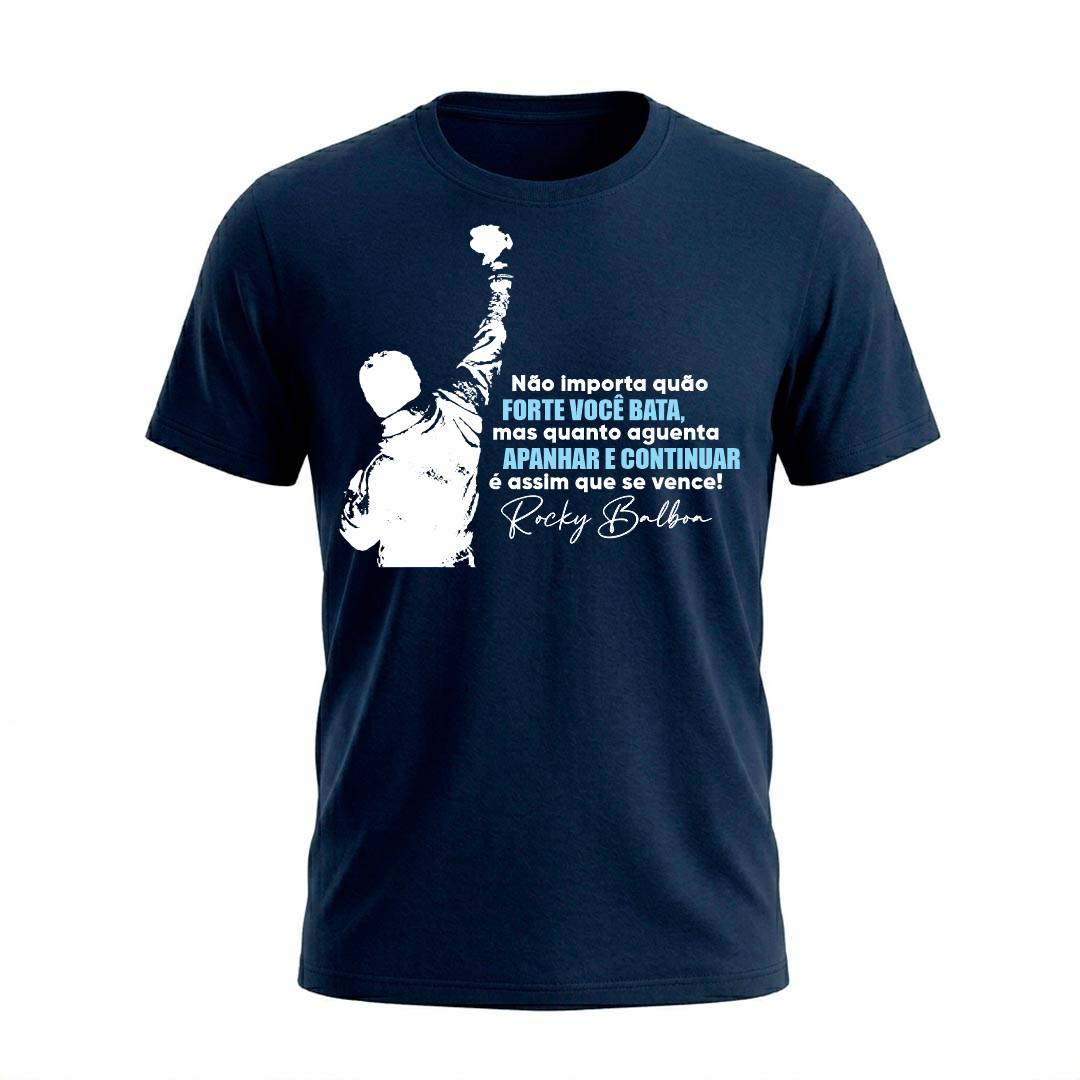 Camiseta Masculina Rocky Citação | Filmes - Imagem 5