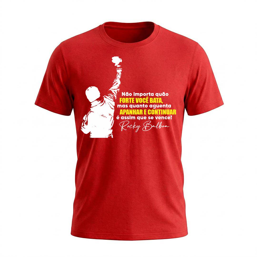 Camiseta Masculina Rocky Citação | Filmes - Imagem 11